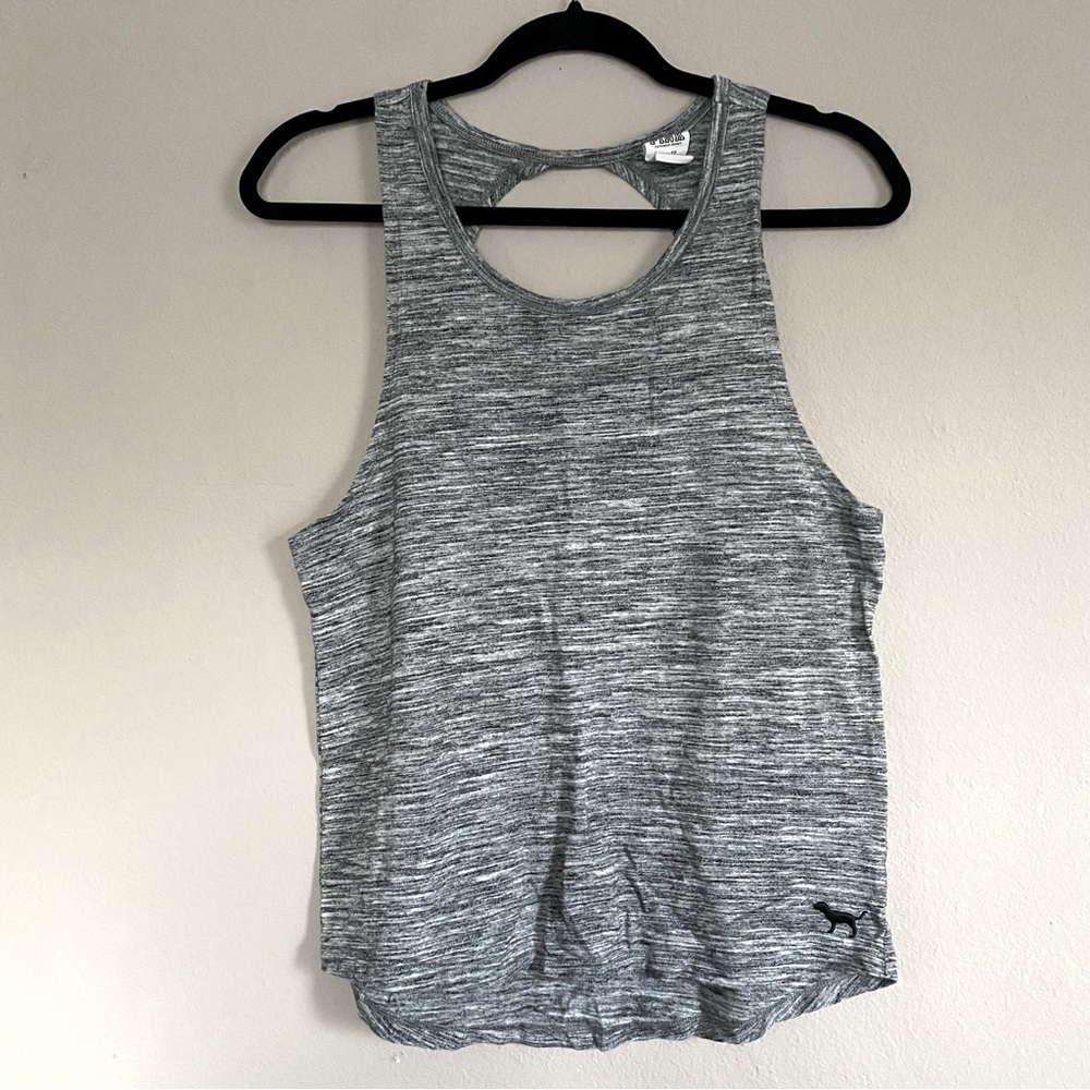 VS PINK Cut Out Racerback Tank top